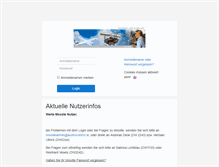 Tablet Screenshot of moodle.austrocontrol.at